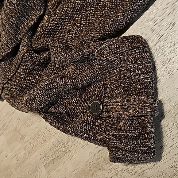 89th and Madison Short Sleeve Scoop Neck Sweater Brown Size Large - Picture 2 of 9